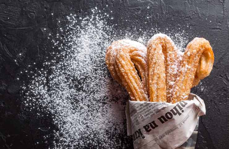 Una foto dei churros