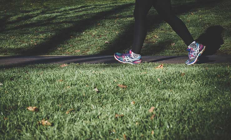 l'impostanza della camminata nel giorno di riposo