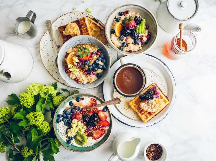 Una colazione davvero ricca e salutare