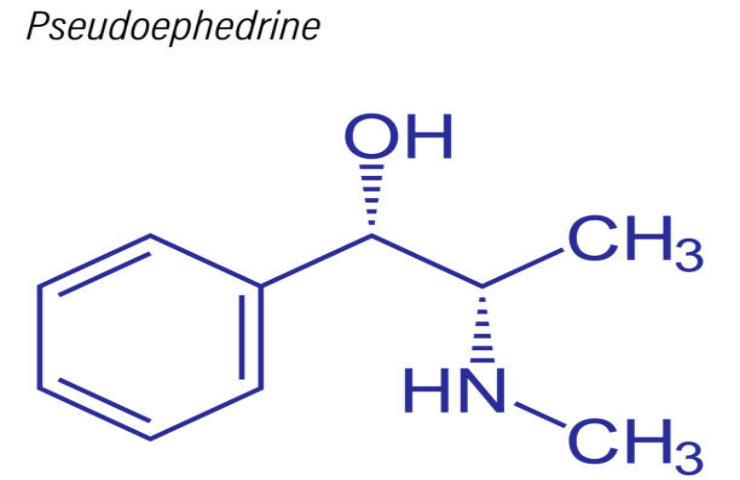 Formula pseudoefedrina