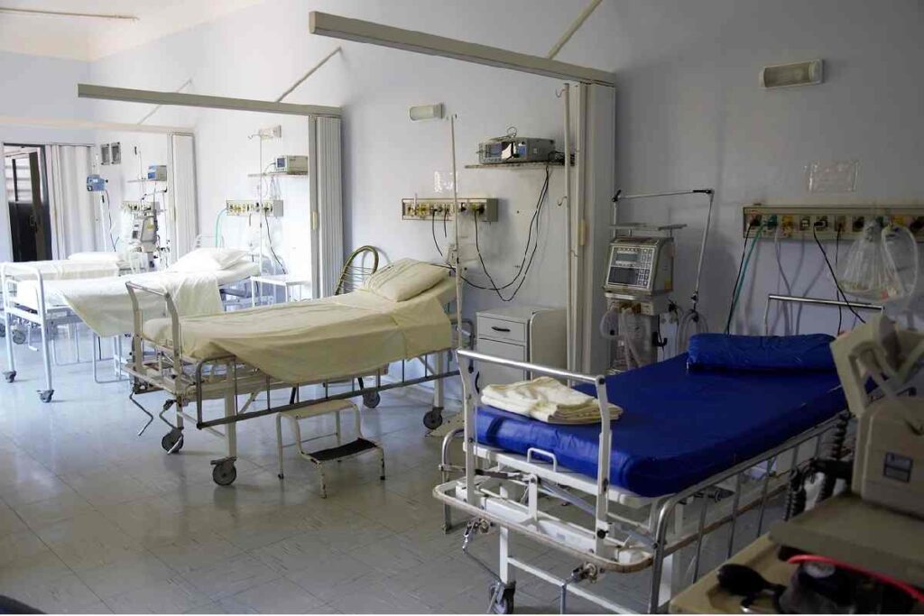 L'interno di un ospedale