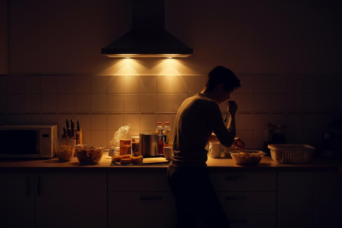 Sindrome dell’alimentazione notturna: scopri i segnali e le origini del disturbo